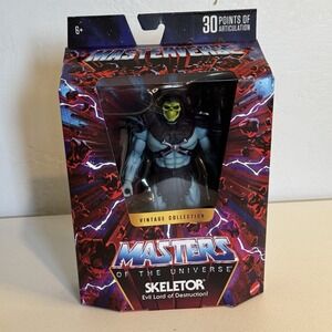 Masters of the Universe Vintage Collection Skeletor Action Figure Mattel Classic